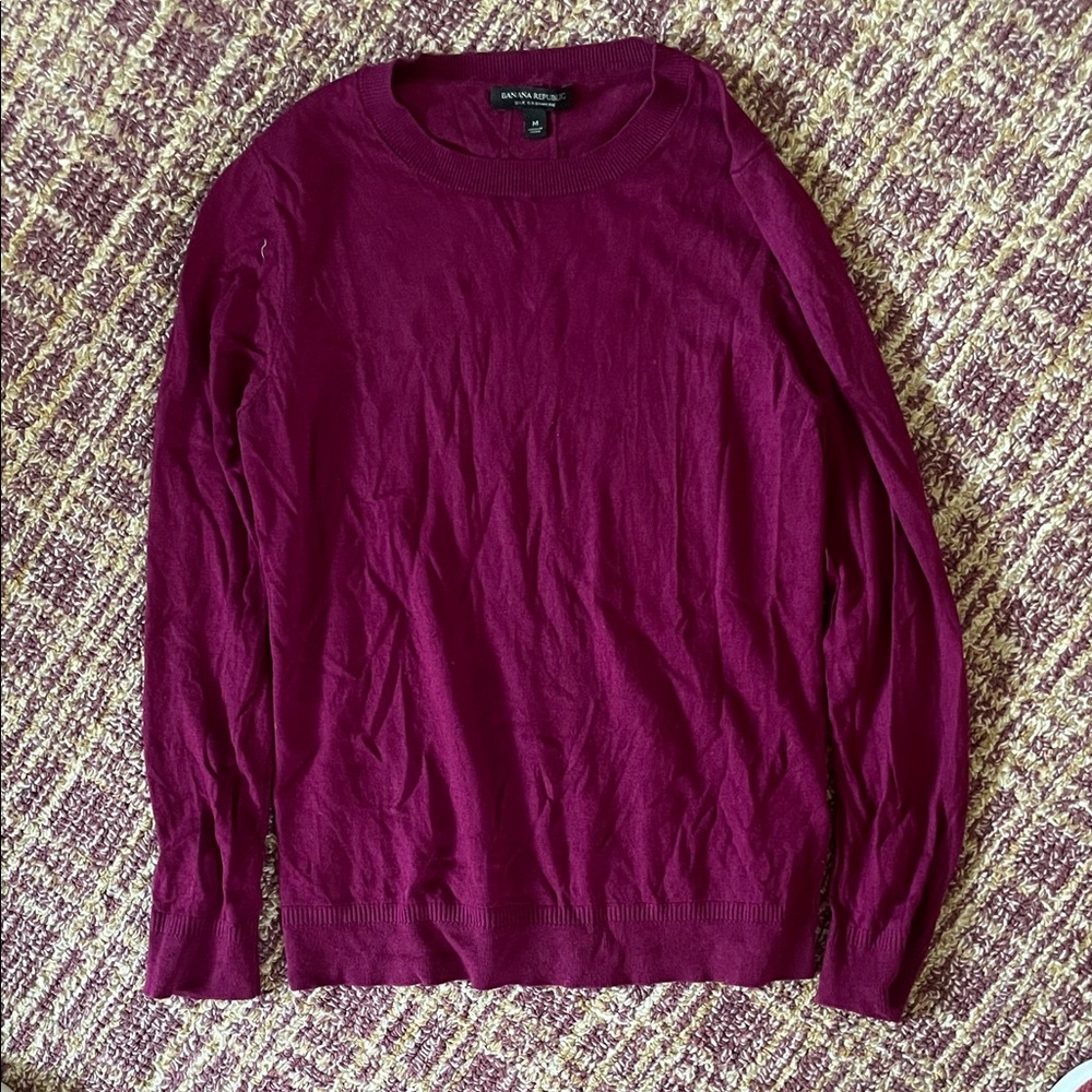 Banana Republic Women’s Silk/Cashmere Crewneck Sweater